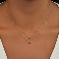 Dije de mini Baguette Verde