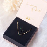 Dije de mini Baguette Verde