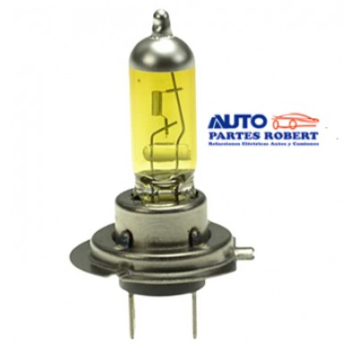FOCO H4 YELLOW EXTREME COLOR AMARILLO AUTOMOTIVE LUZ TODO TERRENO OEM.