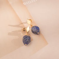 Arete Leaf chico