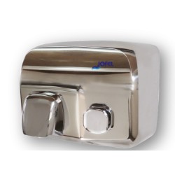SECADOR DE MANOS ÍBERO INOXIDABLE BRILLO PULSADOR JOFEL 1/1 AA91126