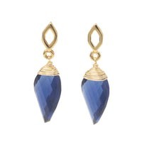 Arete Isa azul
