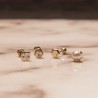 Arete mini perla oro 10k