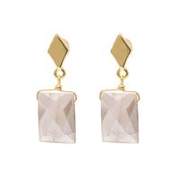 Aretes Zuri Moonstone