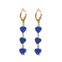 Arete hearts lapiz