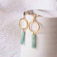 Aretes Ellie Amazonita