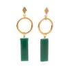 Aretes Ellie Calcedonia