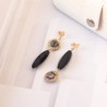 Arete Onix con Cuarzo Rutilado Mix