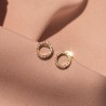 Círculo con zirconias Chapa