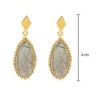 Aretes con labradorita