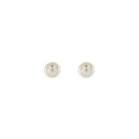 Aretes perlas 6mm