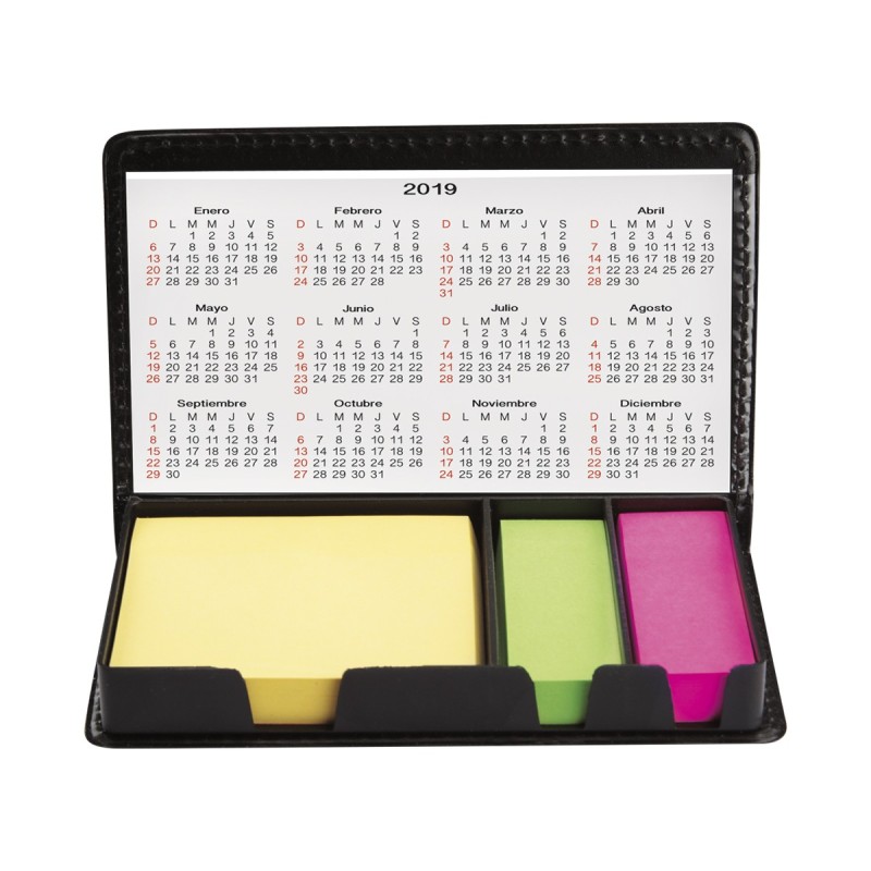 ESTUCHE CON PORTA NOTAS Incluye notas adheribles a...
