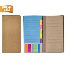 JUEGO DE NOTAS KERTY Incluye notas adhesivas a rayas