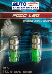 FOCO LED 158 9 HYPERLED VERDE MAZORCA