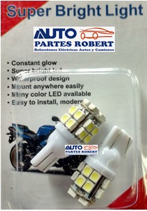 FOCO LED 158 COLOR BLANCO MAZORCA 18 LED