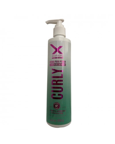 Crema para peinar Curly humecta y define rizos, efecto satinado 250g - Xiomara