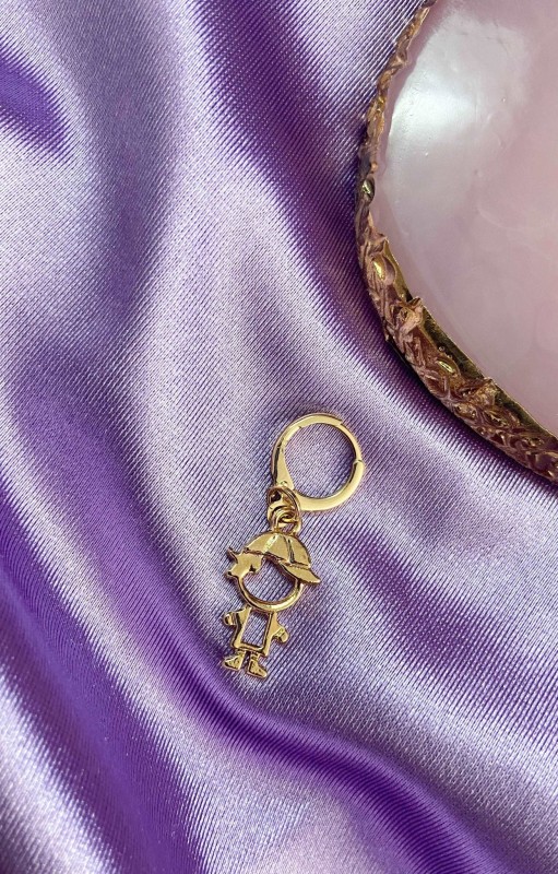Arete Niño chapa (1 pieza) L2