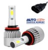 FOCO LED 9005 JUEGO 2 PIEZAS 6000K 3800LMS OEM.