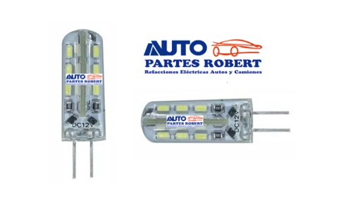 FOCO LED G4 12V PEUGEOT 3008 2012 1.5W 90LM 3000K 30.000 HORAS DE VIDA LUZ BLANCA MODELO 2912