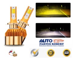 FOCO LED H13 BICOLOR BLANCO AMARILLO 3800LM