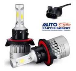 FOCO LED H13 JUEGO 2 PIEZAS 6000K 3800LMS