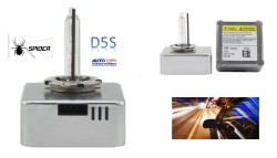 FOCO XENON D5S SPIDER 35 WATS 6000 K OEM. D5S