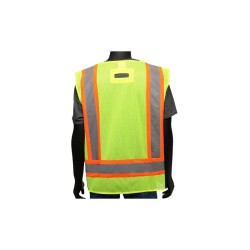 Chaleco de Alta Visibilidad West Chester de Poliester Solido Amarillo 47215 1/1 127123