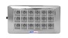 LAMPRA LED PARA LUZ INTERIOR DE AUTOS Y CAMIONES UNIVERSAL CROMADA CON FUNCIONES ON OFF DOOR 18 LED