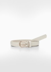 Cinturón fino hebilla