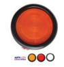 PLAFON REDONDO FOCO CAMBIABLE AHULADO COLOR AMBAR 4 OEM. 4-P AMBAR