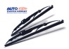PLUMA 17 19 METALICA HULE NATURAL PERNOS DE ACERO CALIDAD TIPO ORIGINAL JUEGO 2 PIEZAS CON ADAPTADORES