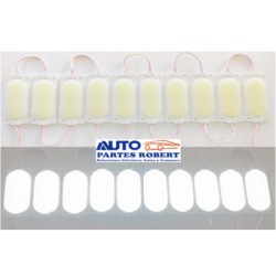 TIRA LED OAVALADA COLOR BLANCA EXCELENTE ILUMINACION MEDIDA 8.5X3.5 12 VOLTS OEM.MODULO 29 W