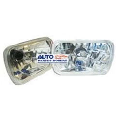 UNIDAD 4656 FOCO INTERCAMBIABLE DIAMANTADA CON VELA JUEGO 2 PIEZAS OEM.