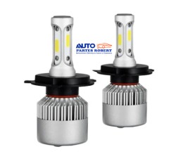 FOCO LED H4 3 CARAS SPEED PRIME EXCELENTE ILUMINACION 5000 LUMENS COLOR DE LUZ BLANCA OEM.