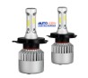 FOCO LED H4 3 CARAS SPEED PRIME EXCELENTE ILUMINACION 5000 LUMENS COLOR DE LUZ BLANCA OEM.