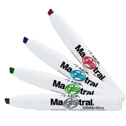 Marcador Azor Magistral Didáctico Colores 1/4 Piezas 10895