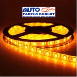 TIRA LED ROLLO HYPERLED COLOR AMBAR OEM. 5050 NOTA : POR METRO