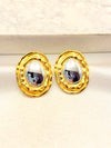 Arete Oval Bicolor Acero