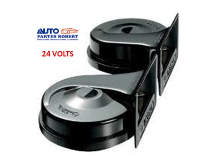 BOCINAS CLAXON CARACOL IMPORTACION 60B 510HZ 410HZ 24 VOLTS EQUIPO PESADO