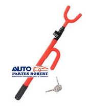 CANDADO O SEGURO PARA VOLANTE UNIVERSAL TIPO BASTON