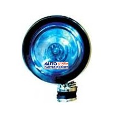 FAROS YACMAN 4 PULGADAS CROMO COLOR AZUL JGO 2-PZ
