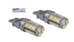FOCO LED 3157 COLOR BLANCO 2 FILAMENTOS OEM.