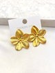 Arete Flor Grande Acero