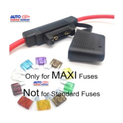 PORTA FUSIBLE MAXI REFORZADO CON TAPA OEM. CALIBRE 8