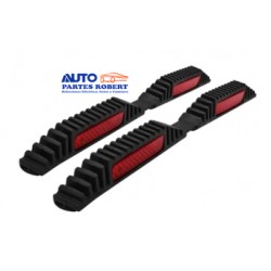 PROTECTOR DE PUERTAS CON REFLEJANTE UNIVERSAL TODO TIPO DE VEHICULO OEM.