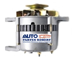 ALTERNADOR NISSAN TSURU I II SISTEMA HITACHI UNIVERSAL POLEA SENSCILLA 65 AMPERS 12V TAPS EN POSICION 6:00 IDEAL PARA ADAPTAR A 