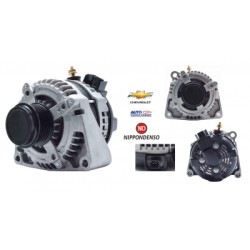 ALTERNADOR SILVERADO 1500 2500 3500 5.3L 2015 CHEVROLET GM SISTEMA NIPPONDENSO 2 TERMINALES 150 AMPERES 12 VOLTS POLEA 6 RANURAS