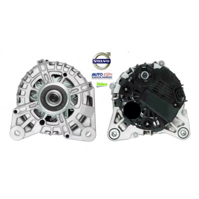 ALTERNADOR VOLVO S40 1.9L 2000-2003 TRAFIC RENAULT 2001-2012 POLEA 6 RANURAS Y SEPARACION SISTEMA VALEO 125 AMPERES 12 VOLTS OEM