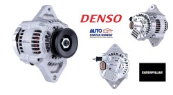 ALTERNADOR YANMAR MOTOR MARITIMO PLANTAS DE LUZ DIESEL 40 AMPERES 12 VOLTS 4TNR84 4TNE88 OEM. 119751-77200 9751-77200 IR140 714B
