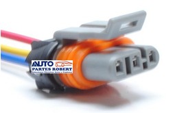 ARNES BOBINA CHEVY C2 REDONDA CUARTOS Y PLAFONES DE FREIGHTLINER 3 TERMINALES OEM.